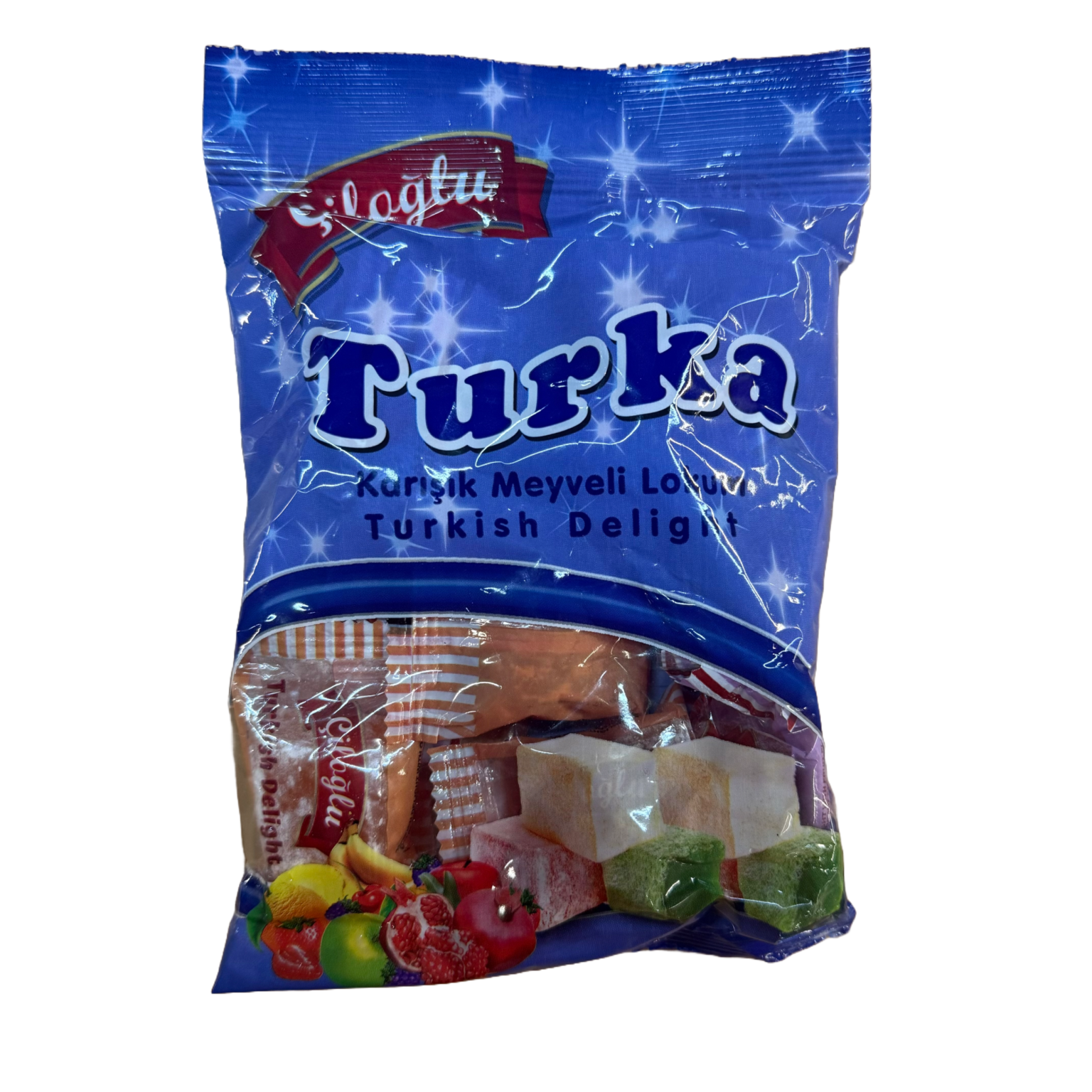 Dažādu augļu garšu lokums maisiņā CILOGLU, 200 g - Image 1