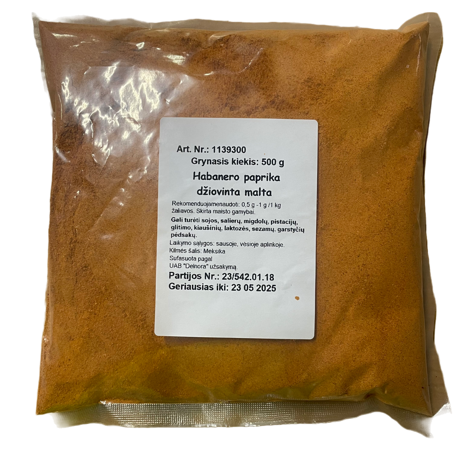 Habanero pipari malti, 500 g - Image 1
