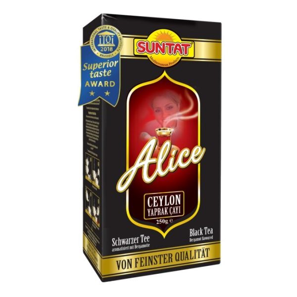 Melnā tēja ar bergamoti "Alice" SUNTAT, 500 g