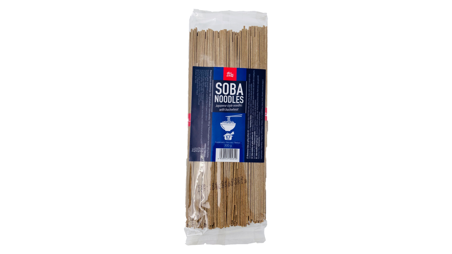 Soba makaroni ar griķu miltiem AJI, 300 g - Image 1