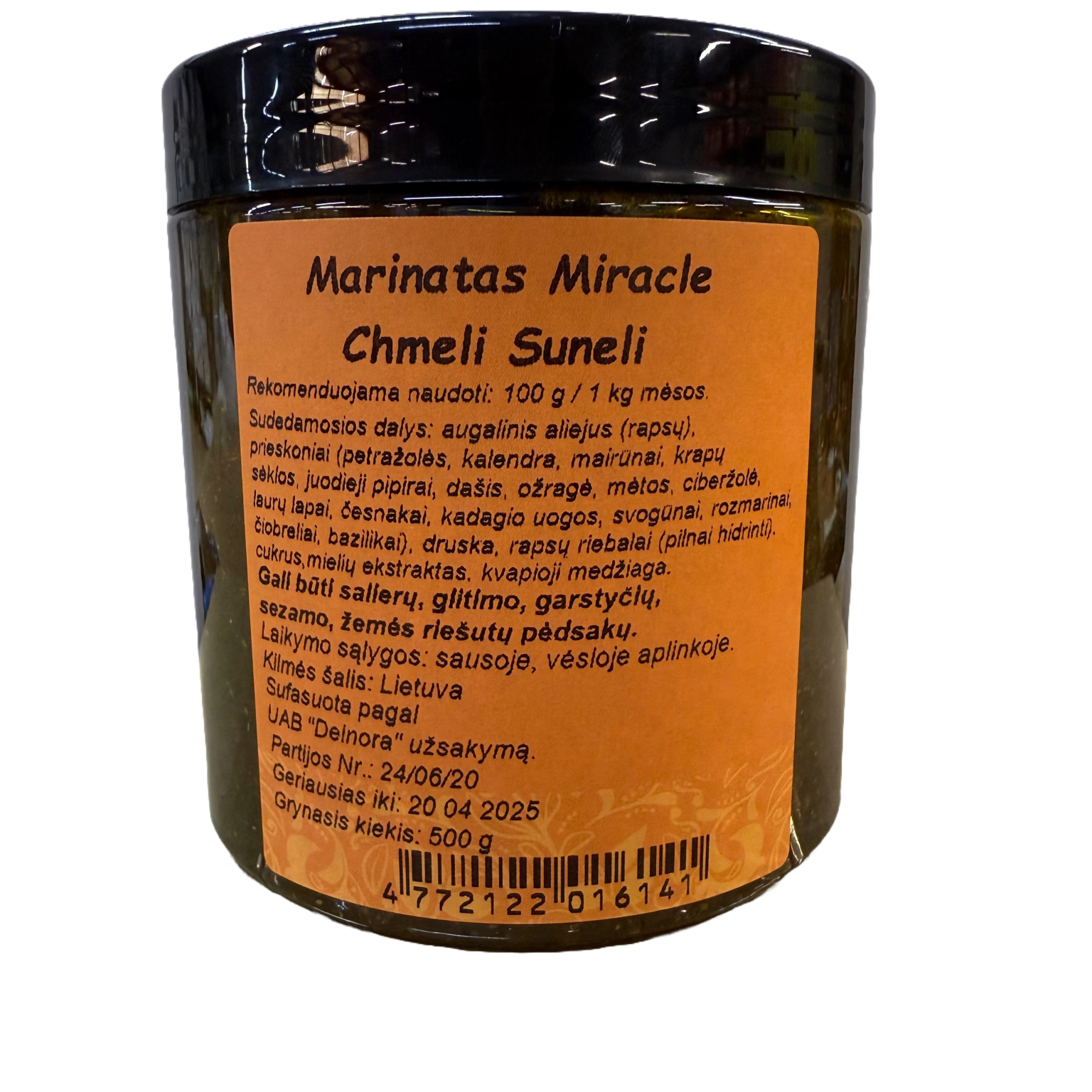 Marinātas Miracle Chmeli Suneli, 500g - Image 1