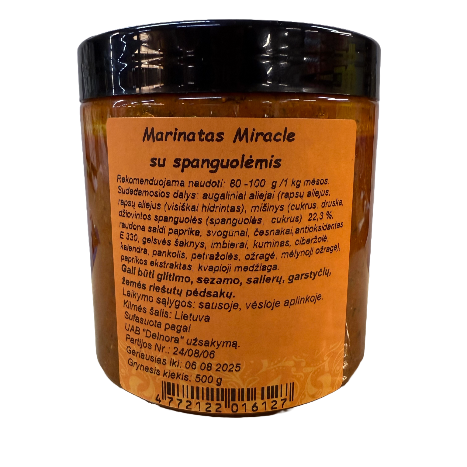 Marinātas Miracle ar dzērvenēm 500 g - Image 1