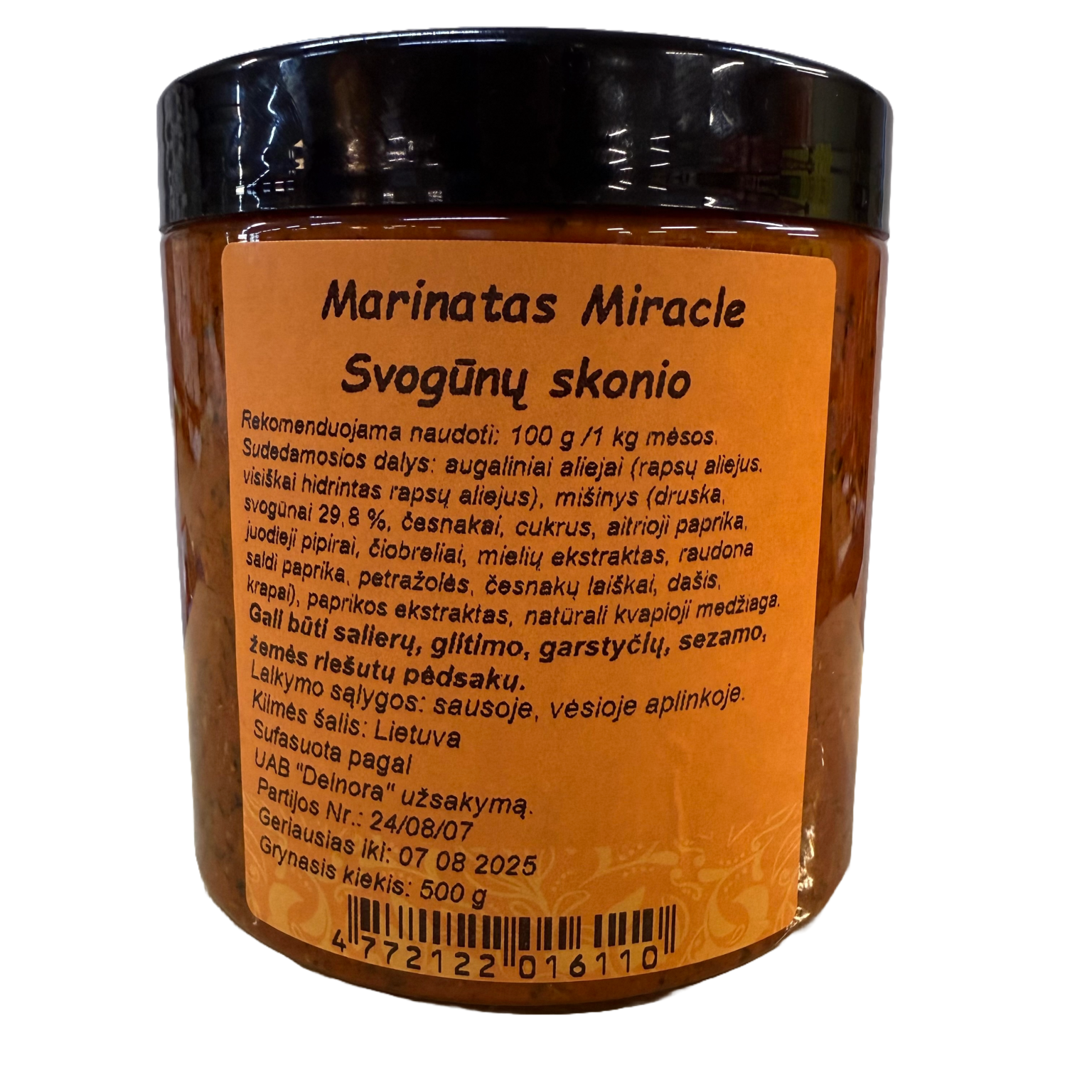 Marinētas Miracle sīpolu garšas, 500 g - Image 1