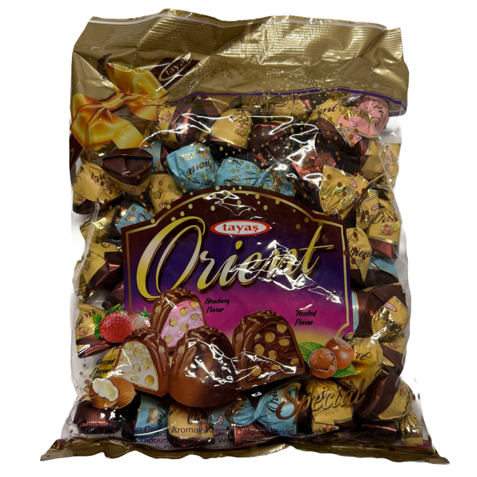 MIX Piena šokolādes konfektes kastītē ORIENT, 800g - Image 1