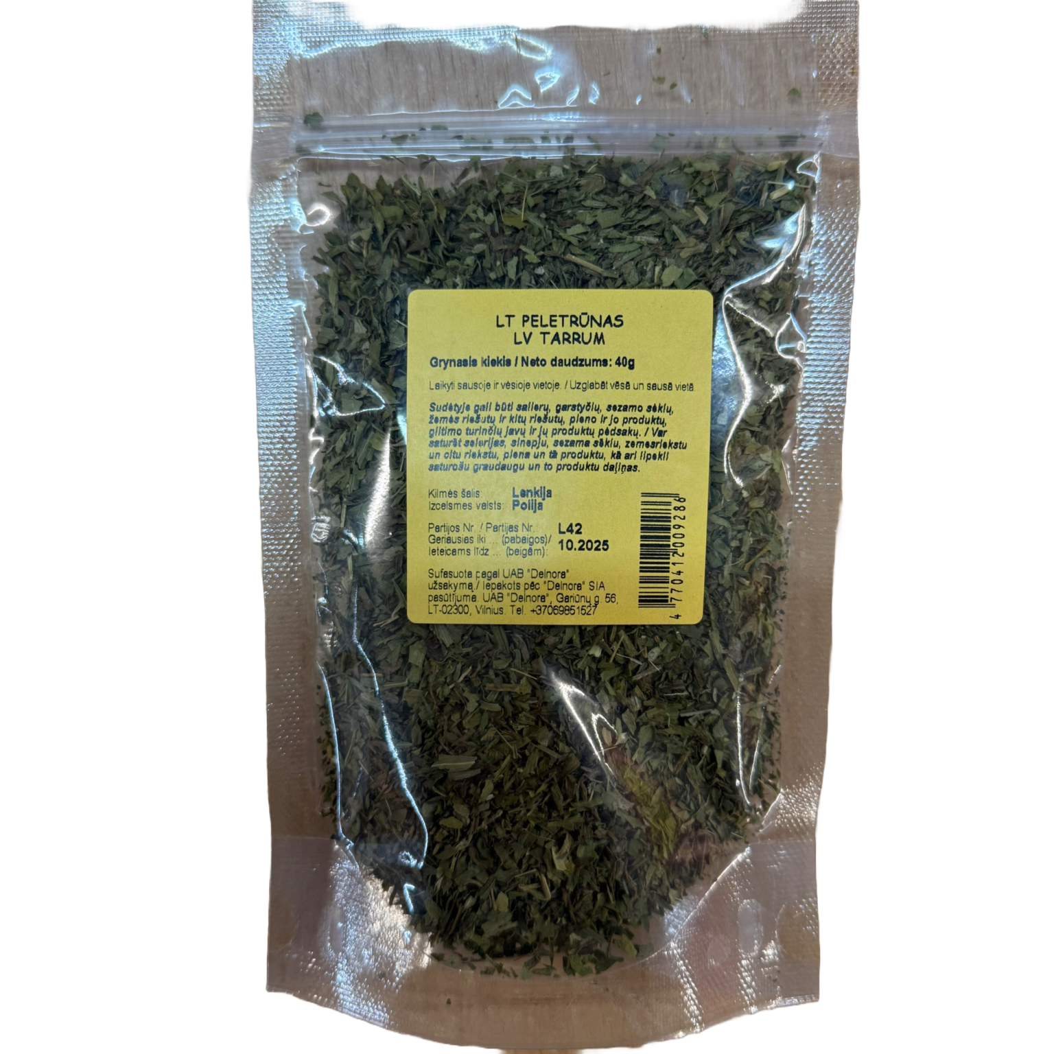 Peletrūnas 40g - Image 1