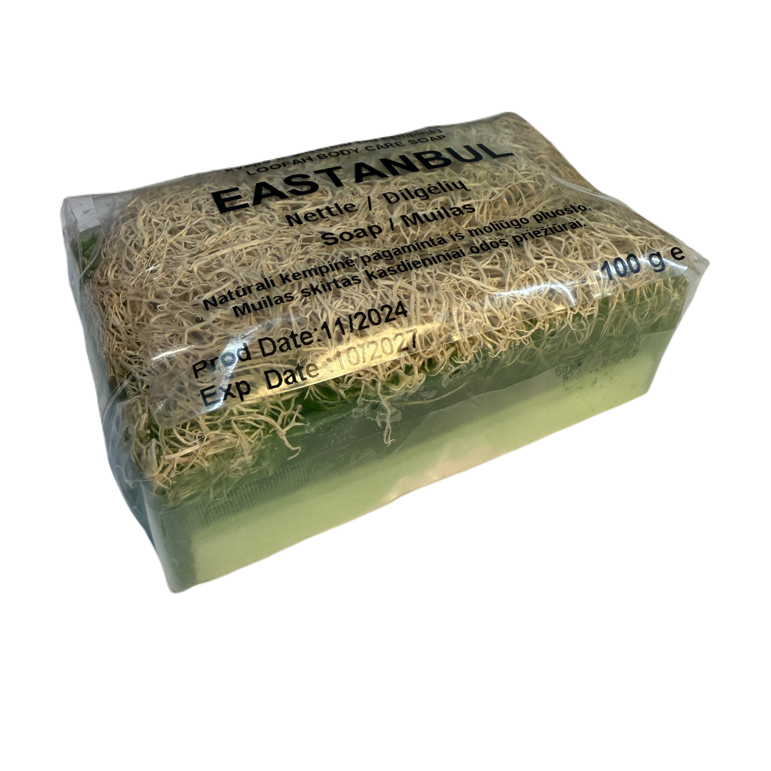 Ranku darbs ziepes EASTANBUL ar nātru aromātu, 100 g - Image 1
