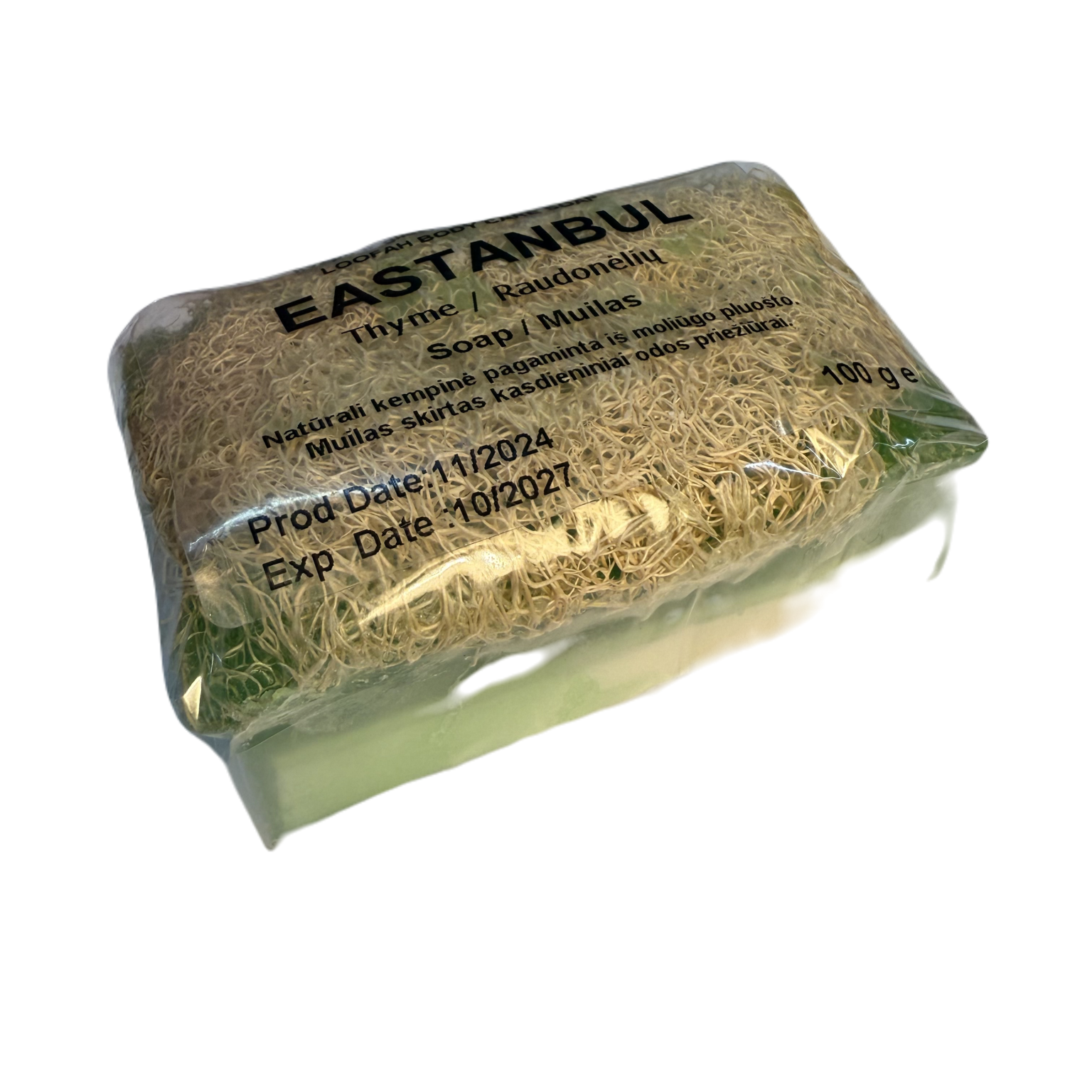 Roku darināts ziepes EASTANBUL ar oregano aromātu, 100 g - Image 1