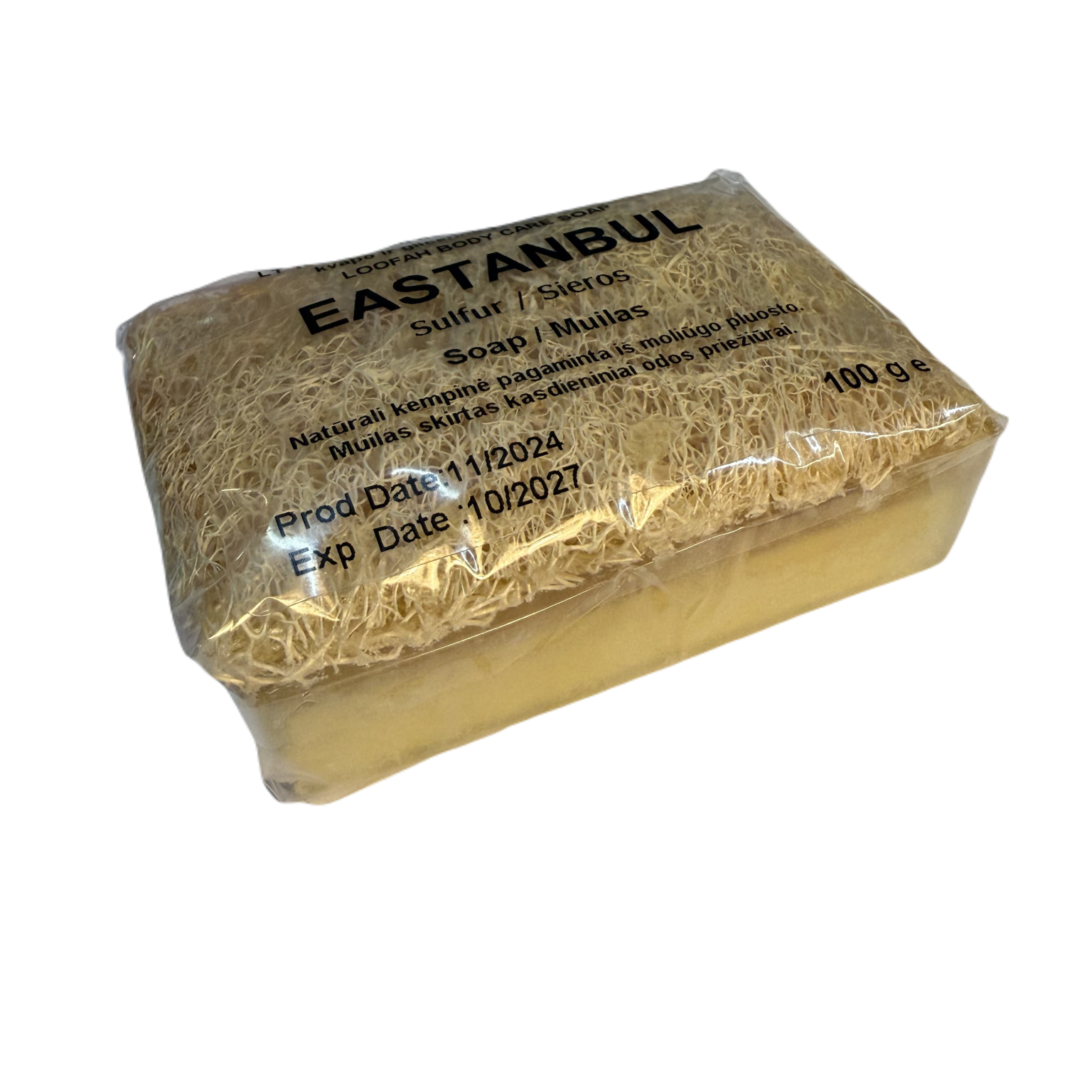 Roku darbs ziepes EASTANBUL ar sēra aromātu, 100 g - Image 1