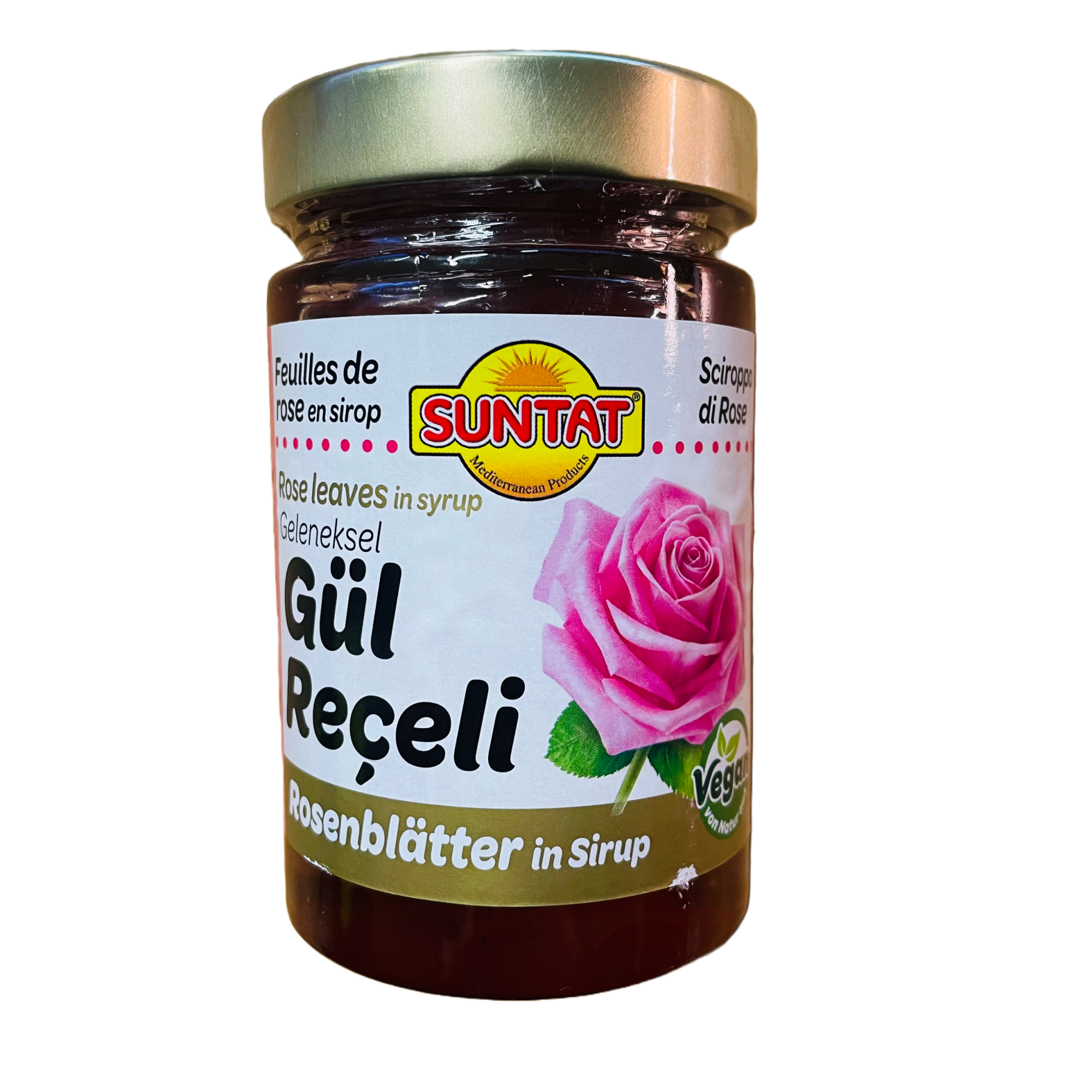 Rožu lapas sīrupā SUNTAT, 380 g - Image 1