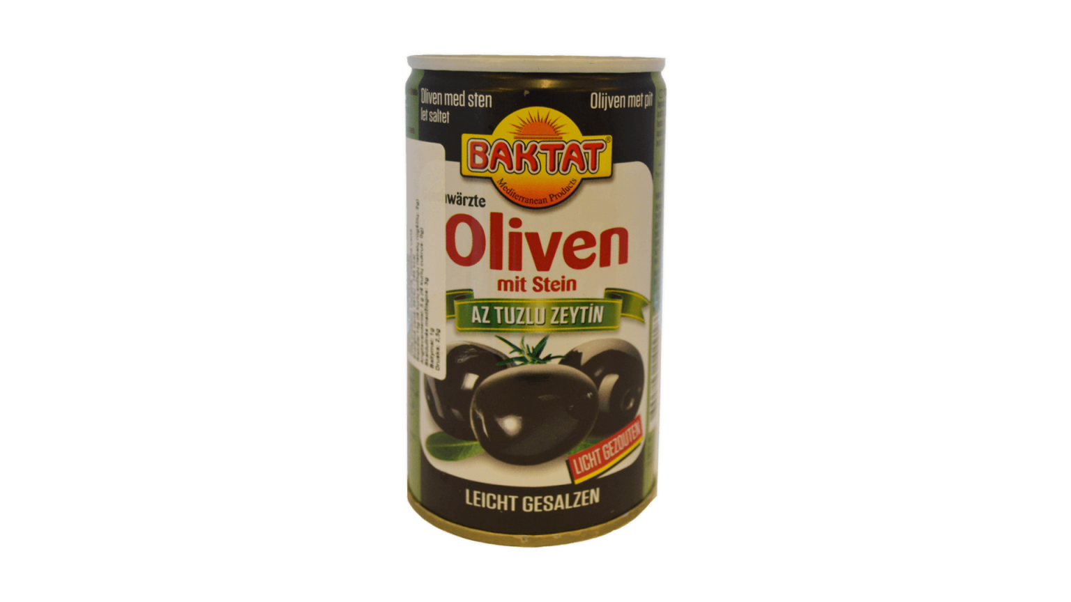 Juodās olīvas viegli sālītas SUNTAT, 350 g - Image 1