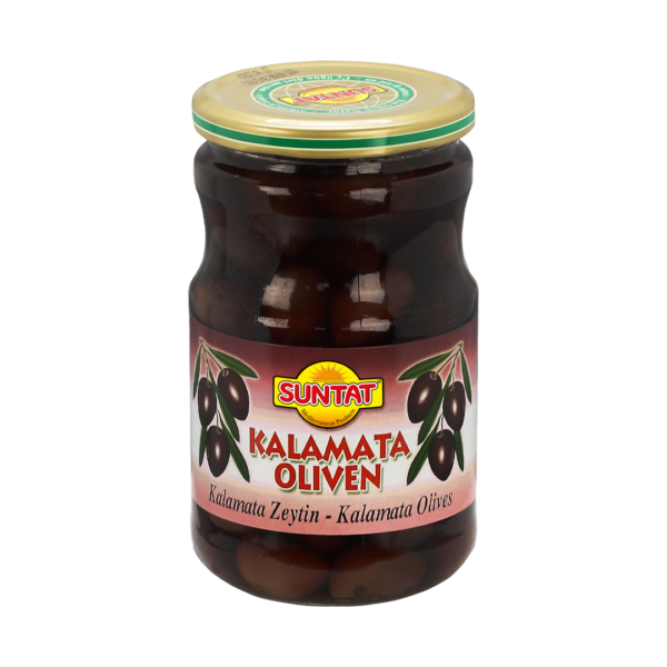 Kalamata olīves ar kauliņiem SUNTAT, 700 g