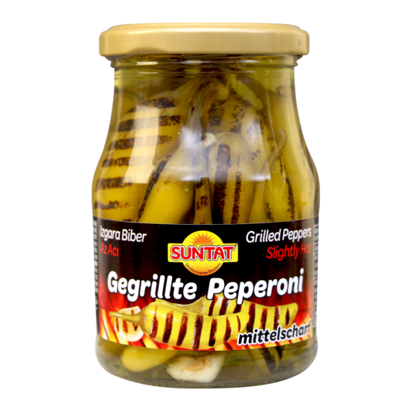 Konservēta cepta paprika uz grila (vidēji asa) SUNTAT, 320 g