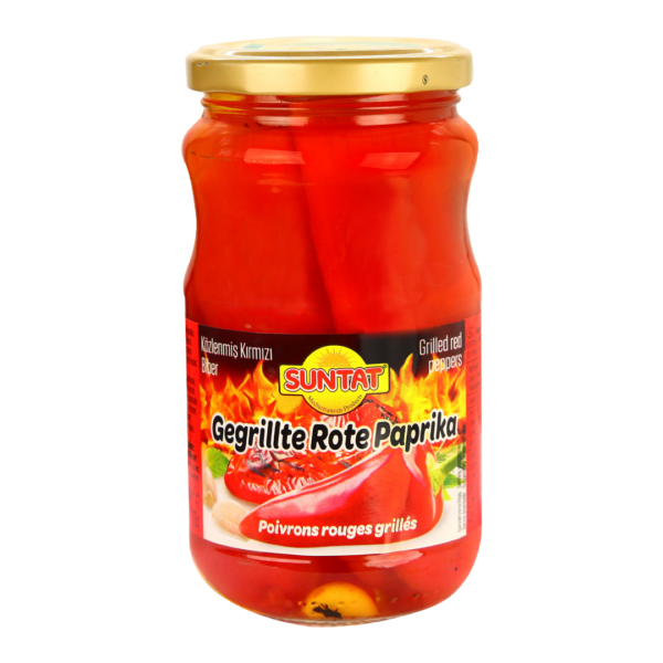 Grilētas konservētas paprikas SUNTAT, 650 g