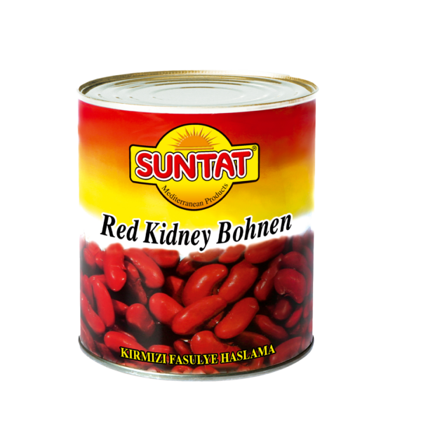 Konservētas vārītas sarkanās pupiņas SUNTAT, 800 g