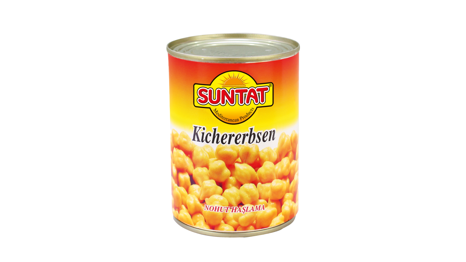 Konservēti vārīti turku zirņi SUNTAT, 400 g - Image 1