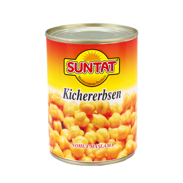 Konservēti vārīti turku zirņi SUNTAT, 400 g