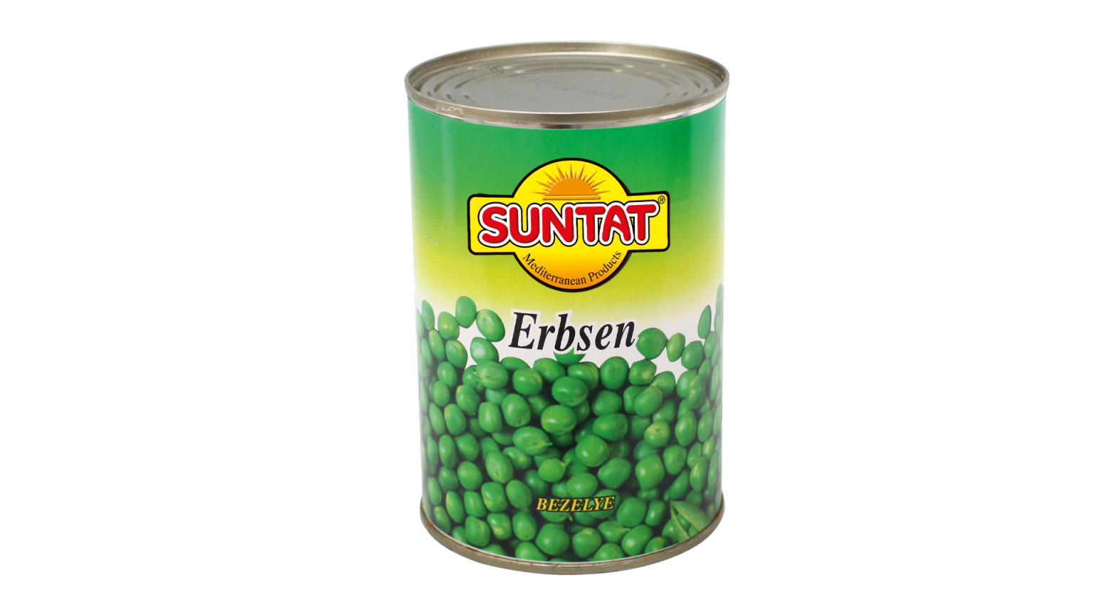 Konservēti zaļie zirnīši SUNTAT, 400 g - Image 1