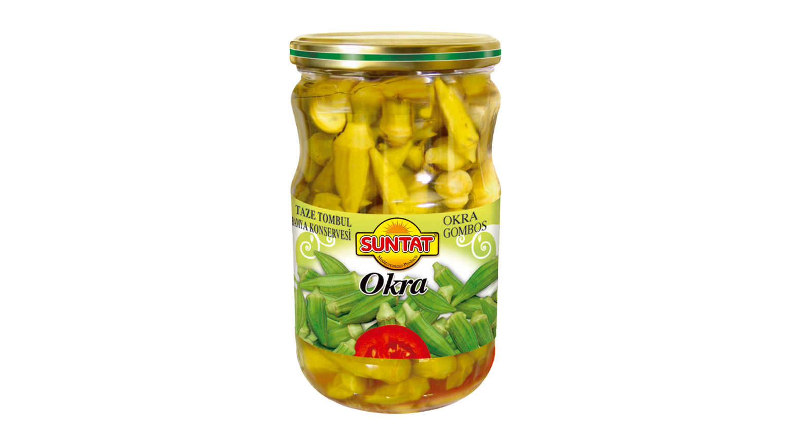 Konservēti okras (okra) SUNTAT, 540 g - Image 1