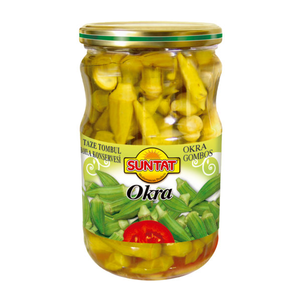 Konservēti okras (okra) SUNTAT, 540 g