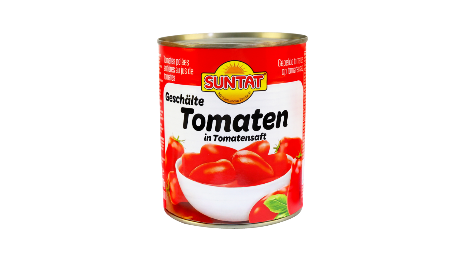 Pomidorai savo sultyse SUNTAT, 800 g - Image 1