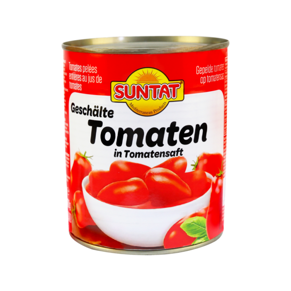 Pomidorai savo sultyse SUNTAT, 800 g