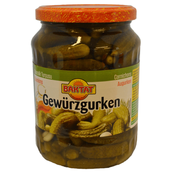 SUNTAT marinēti gurķīši Kornišoni, 680 g