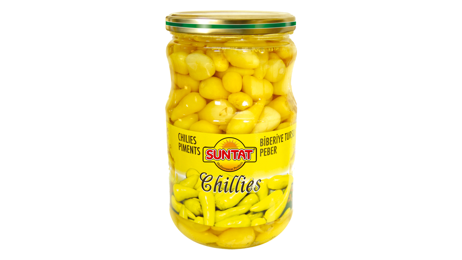 Marinēti asie čili pipari SUNTAT, 620 g - Image 1