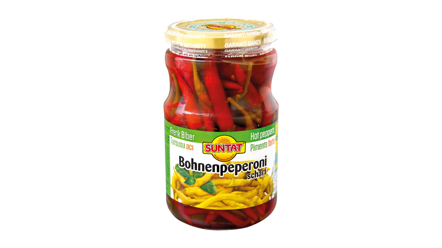 Marinēti Frenk asie pipari SUNTAT, 600 g - Image 1