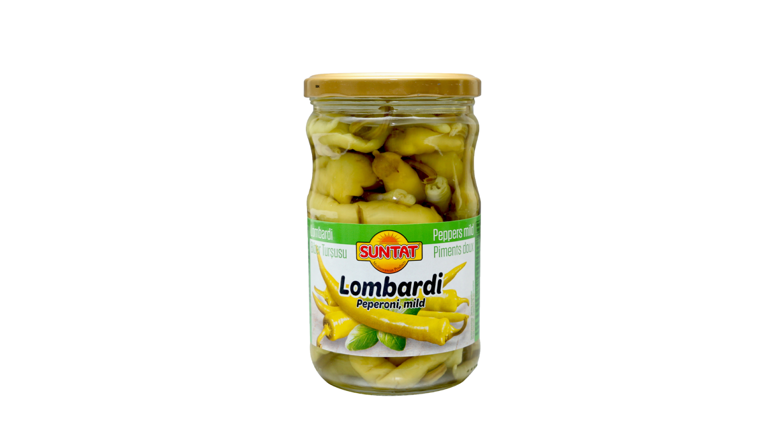 Marinēti Lombardi maigie pipari SUNTAT, 550 g - Image 1