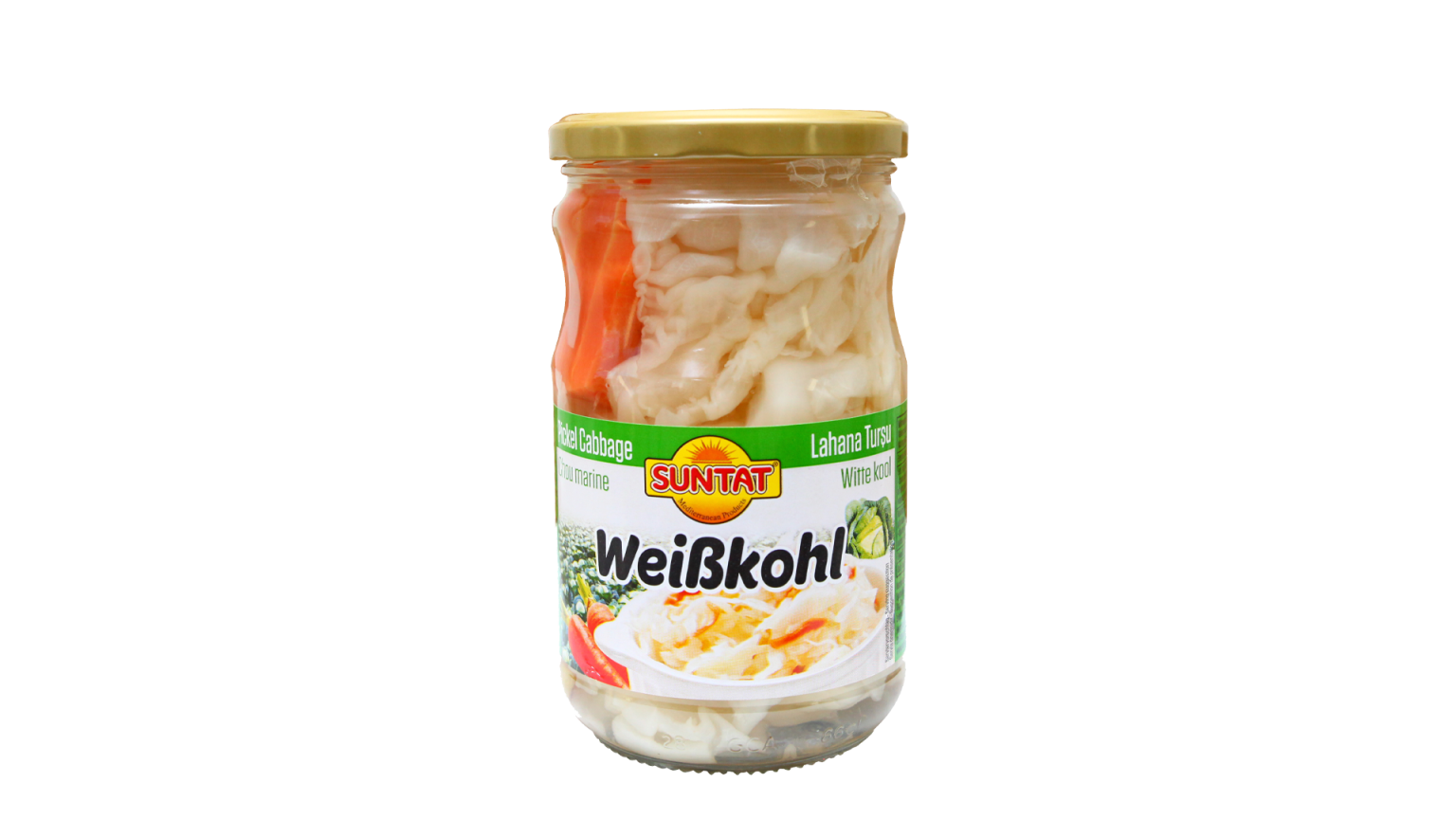 Marinēti kāpostu salāti SUNTAT, 620 g - Image 1