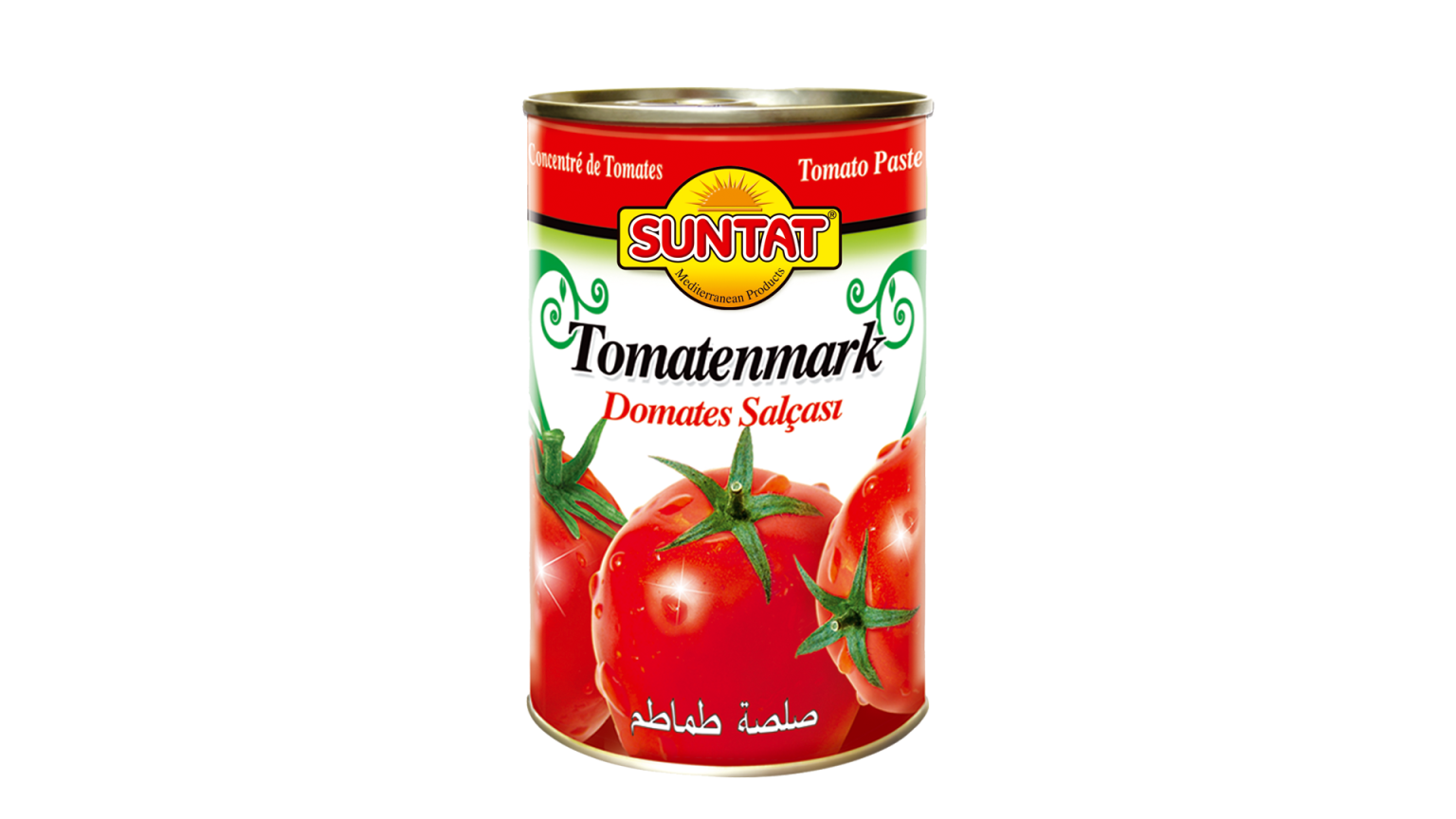 Pomidoru pasta dubultā koncentrēta SUNTAT, 400 g - Image 1
