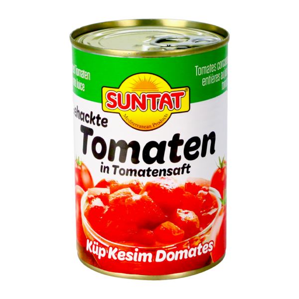 Kapāti tomāti savā sulā SUNTAT, 400 g