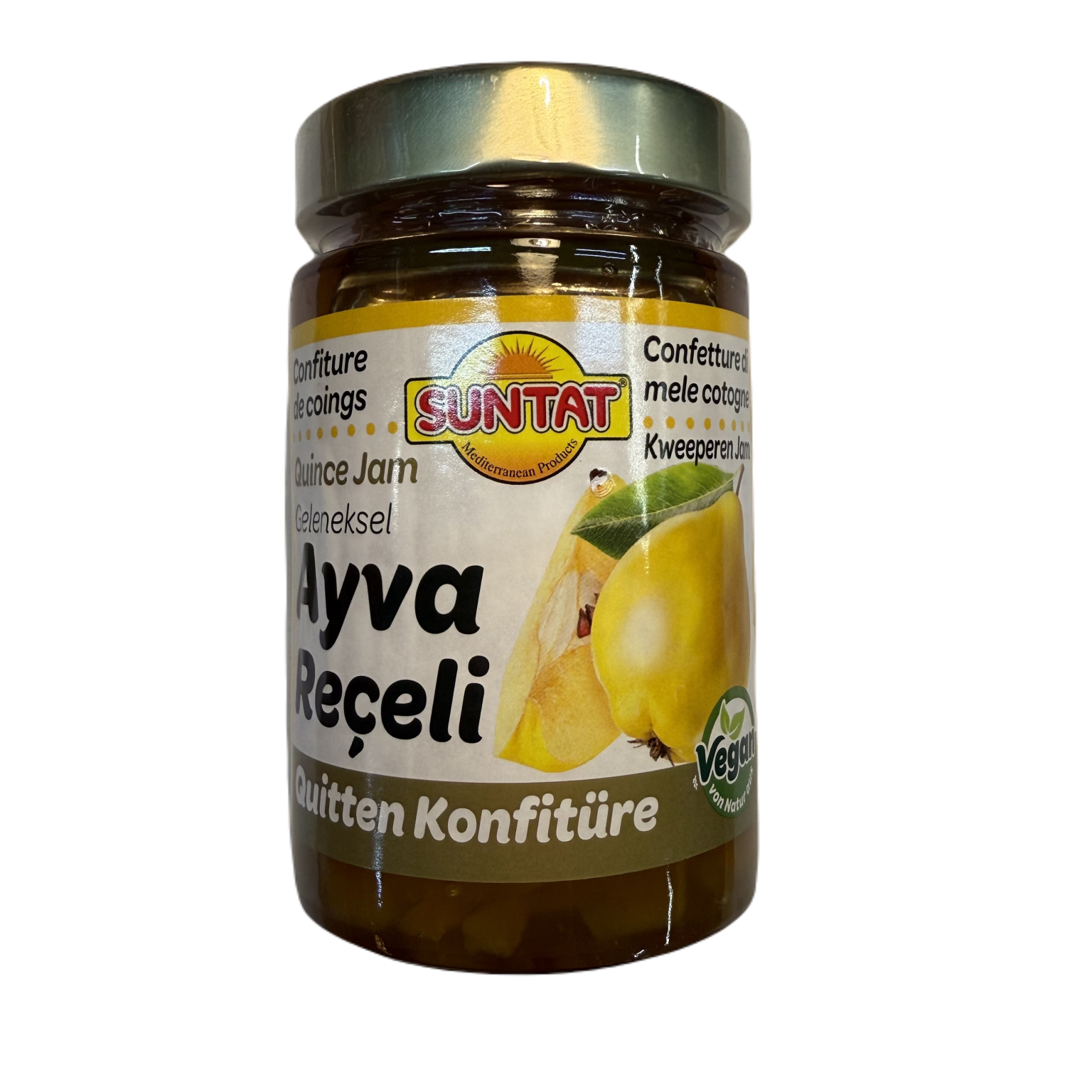 SUNTAT cidoniju kubiņi sīrupā, 380 g - Image 1