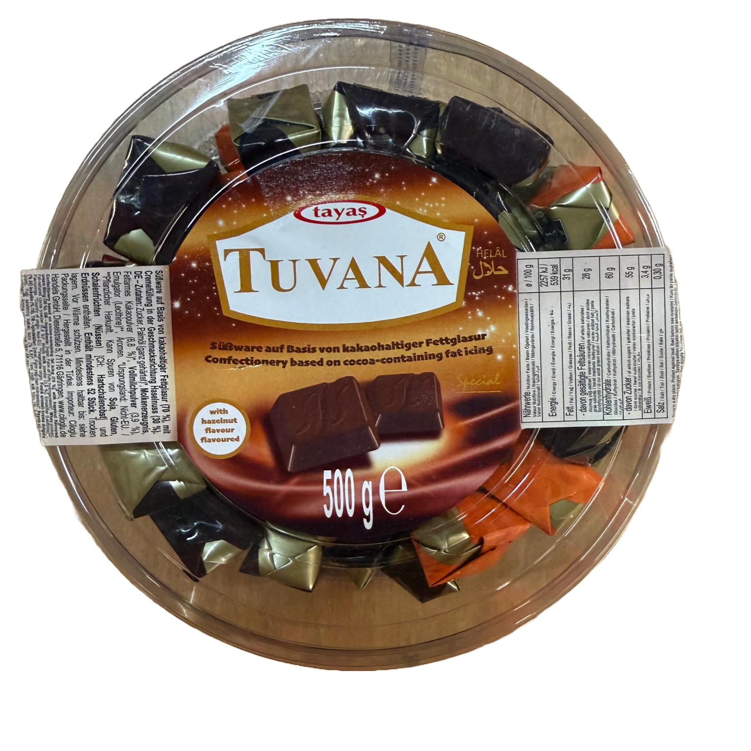Dažādi šokolādes konfekšu komplekti TUVANA, 500g - Image 1