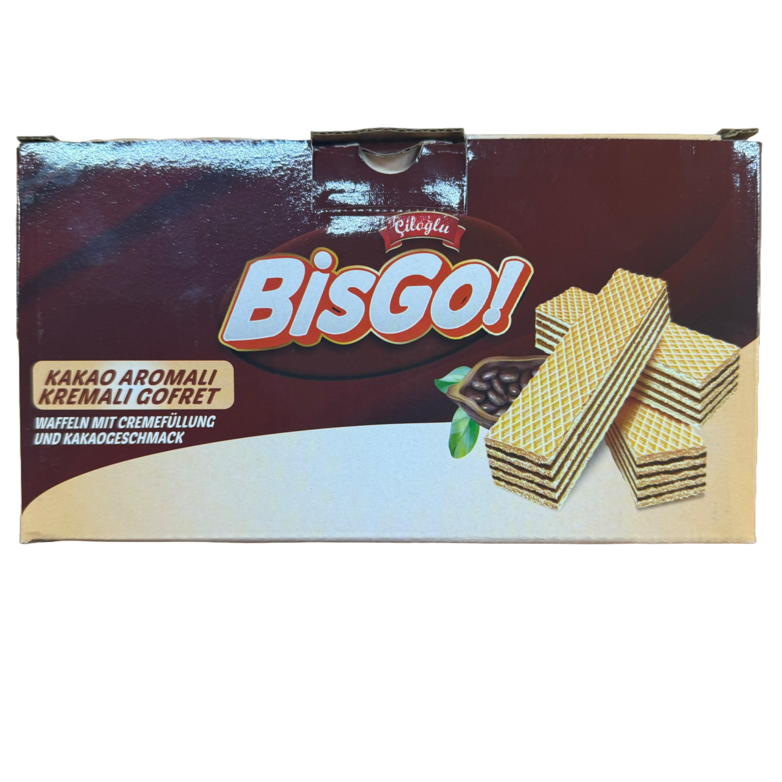Vafeles ar kakao pildījumu CILOGLU, 5 x 100 g - Image 1