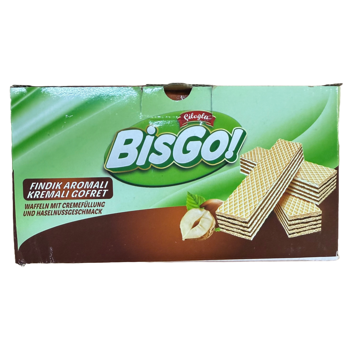 Vafeles ar lazdu riekstu garšas pildījumu CILOGLU, 5 x 100 g - Image 1