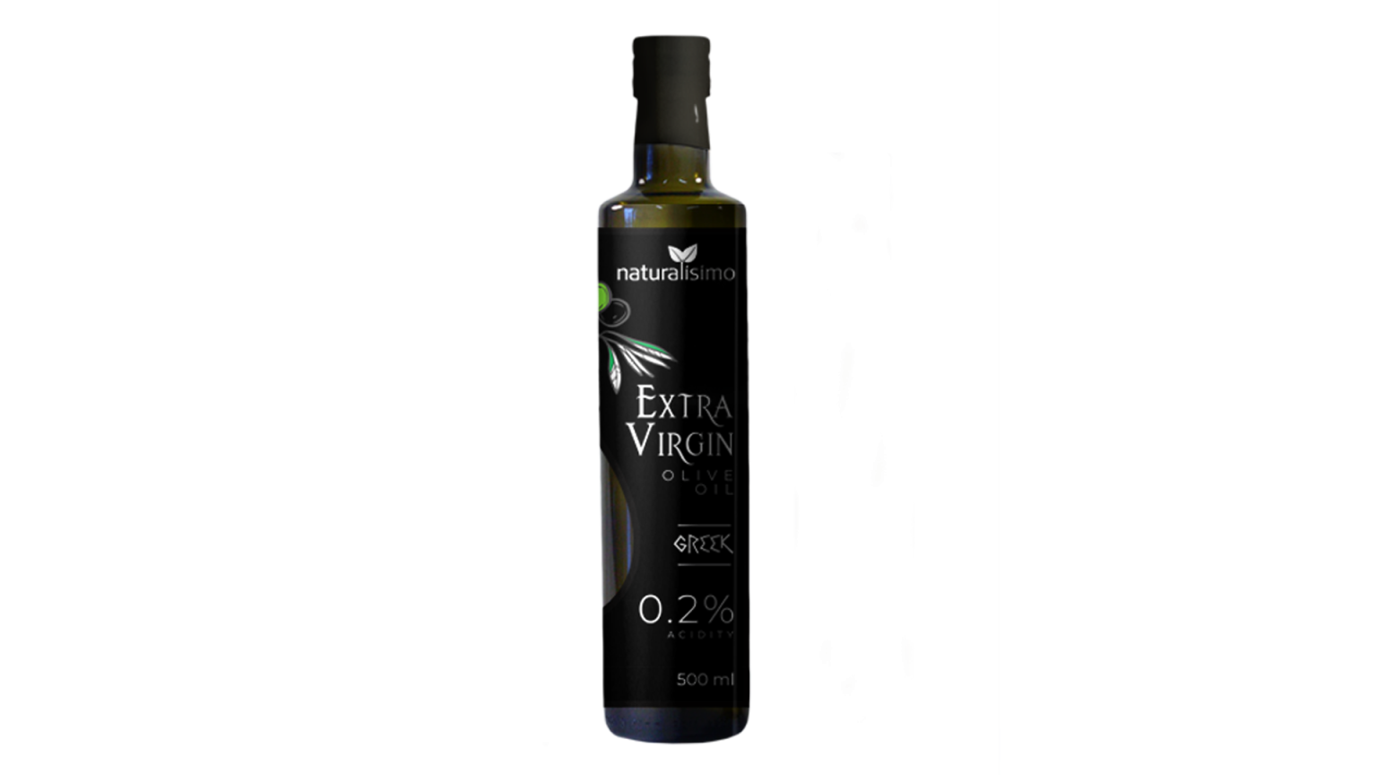 Alyvuogių eļļa NATURALISIMO (0,2% skābumu), 500 ml - Image 1