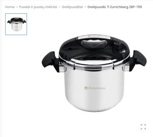 Greitpuodis Royalty Line RL-PS8L – 8 litrų