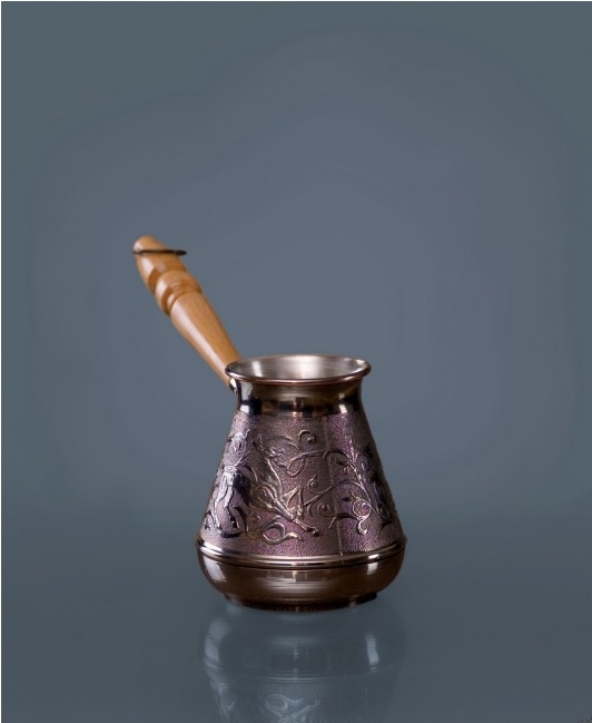 Turkiška turka kavai virti, dekoruota, 500 ml С-21