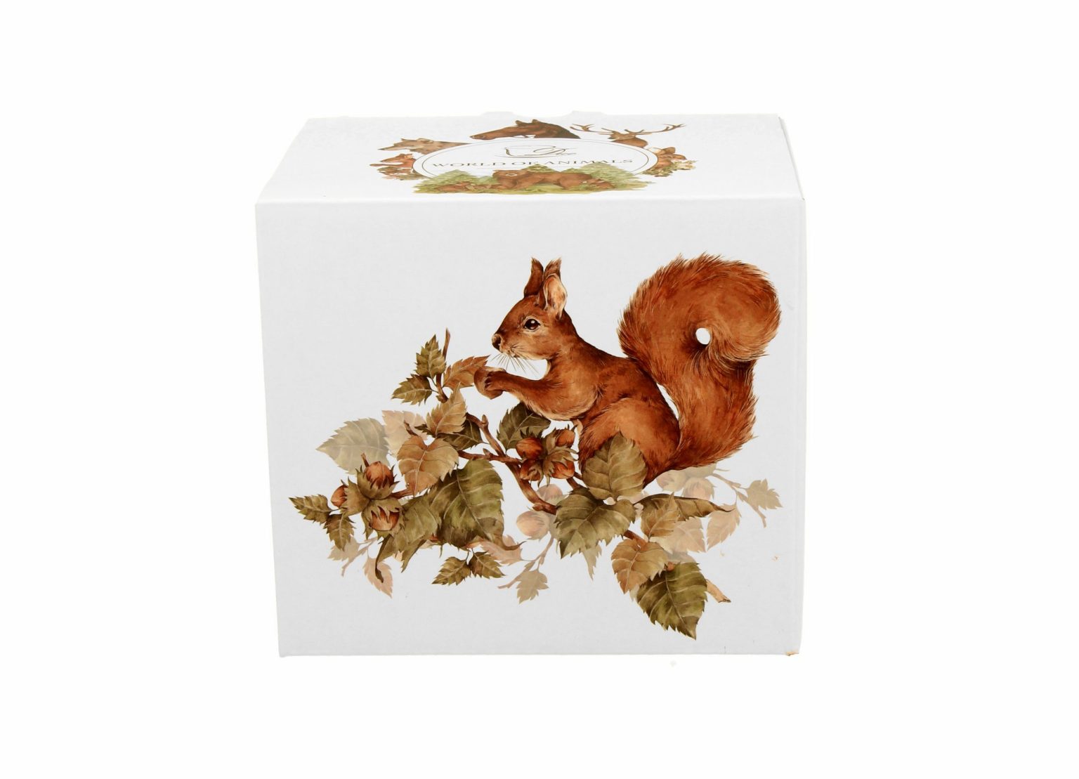 Keraminis puodelis „Animal World SQUIRREL“ (400 ml) – žaismingas dizainas gamtos mylėtojams
