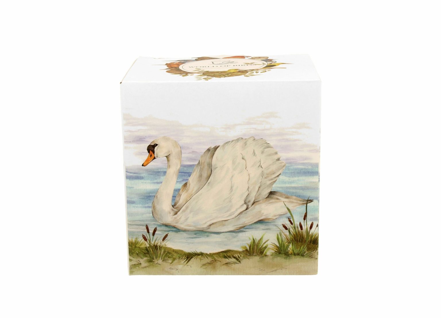 Elegantiškas keraminis puodelis su sieteliu „Bird World SWAN“ – tobulas pasirinkimas arbatos mėgėjams