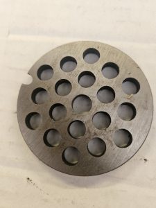 Mėsmalės tinklelis 61 mm su 9 mm skylėmis – patikimas ir ilgaamžis pasirinkimas