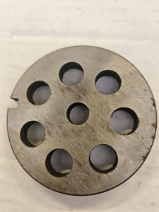 Mėsmalės tinklelis 68 mm su 10 mm skylėmis – puikus pasirinkimas stambiam mėsos malimui