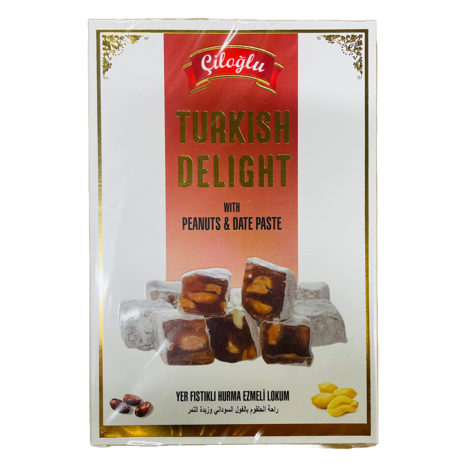 Lokumi ar zemesriekstiem un datelēm CILOGLU, 200 g - Image 1