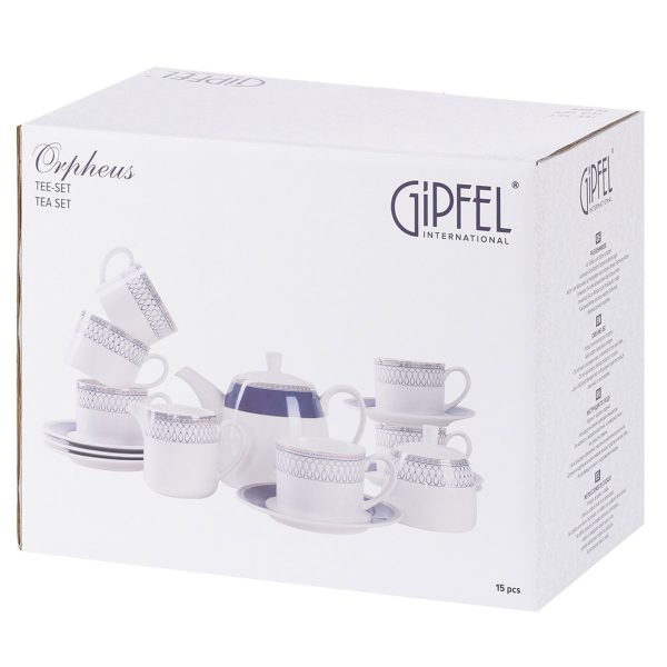 Gipfel tējas serviss Orpheus 15 gab.