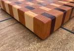 Medinė pjaustymo lenta 40x30 cm | Tvirtas torcinis dizainas