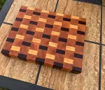 Medinė pjaustymo lenta 40x30 cm | Tvirtas torcinis dizainas