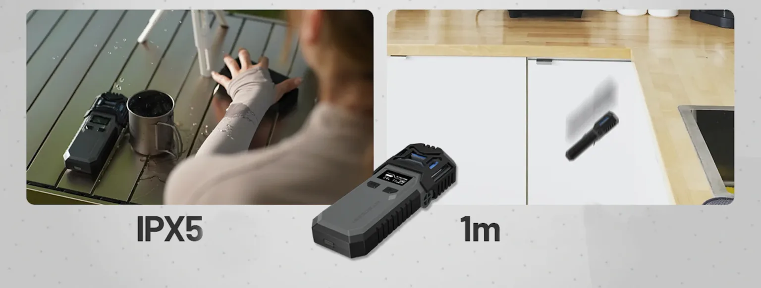 NITECORE EMR10: Universalus Nešiojamas Uodų Atbaidiklis su Power Bank Funkcija ir Ilgalaikiu Veikimu