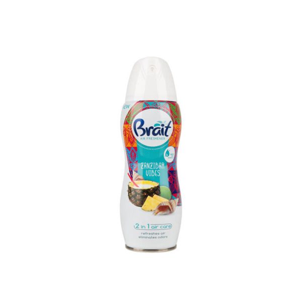 Sausais gaisa atsvaidzinātājs BRAIT Zanzibar Vibes 300ml