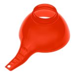 Universalus Plastikinis Piltuvėlis su Plačiu Kakleliu Stiklainiams, Ø 14 cm (Raudonas)
